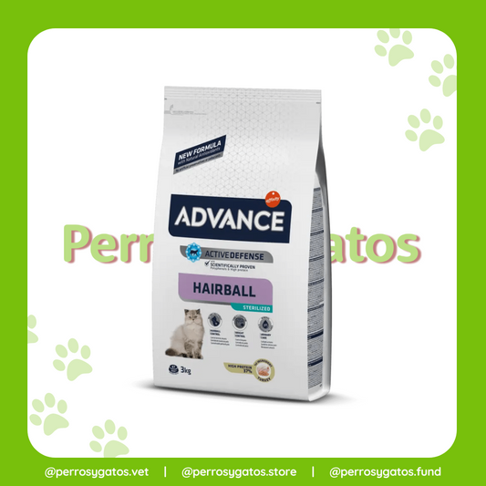 Adulto Bola de Pelo Esterilizado Pavo | Advance