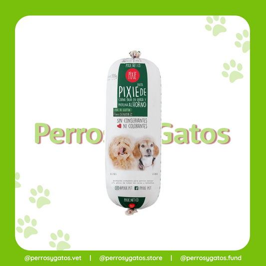 Pixie Dog horneado Carne baja en grasa 500 Grs | Pixie