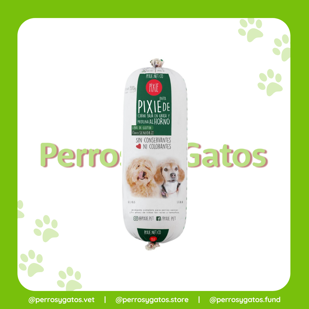 Pixie Dog horneado Carne baja en grasa 500 Grs | Pixie