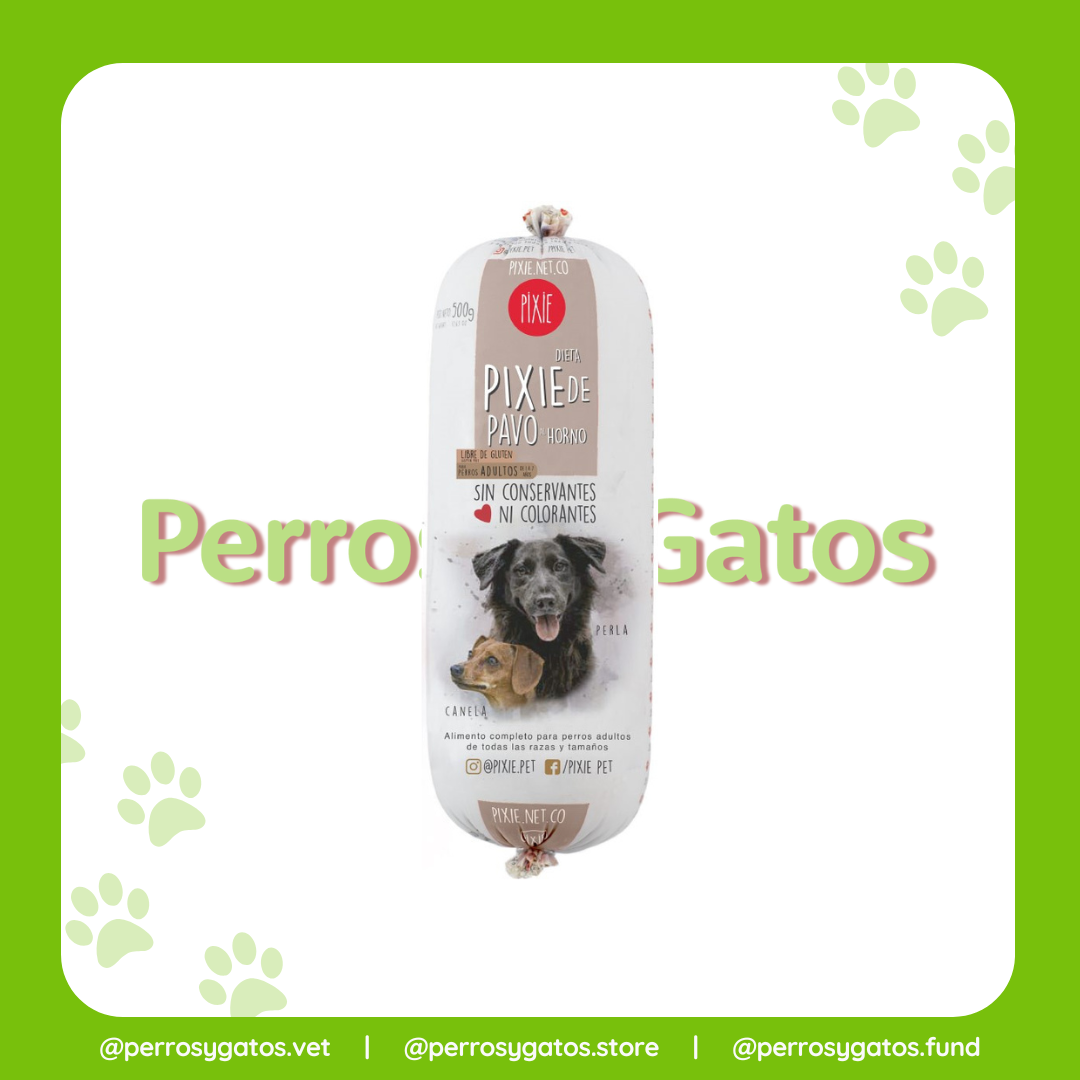 Pixie Dog horneado Pavo 500 Grs | Pixie