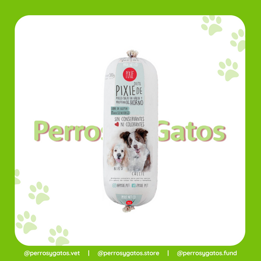 Pixie Dog horneado Pollo bajo en grasa 500GR | Pixie